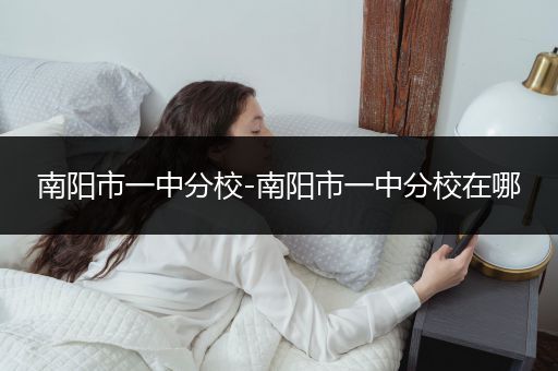 南阳市一中分校-南阳市一中分校在哪